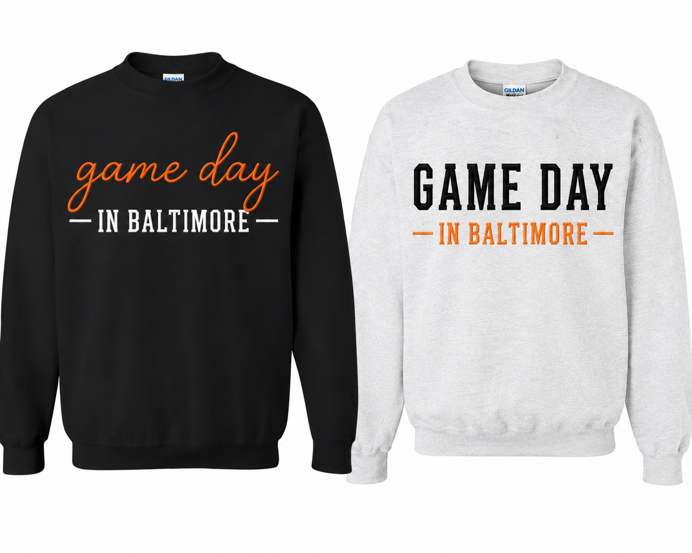 Game Day In Baltimore - Orange