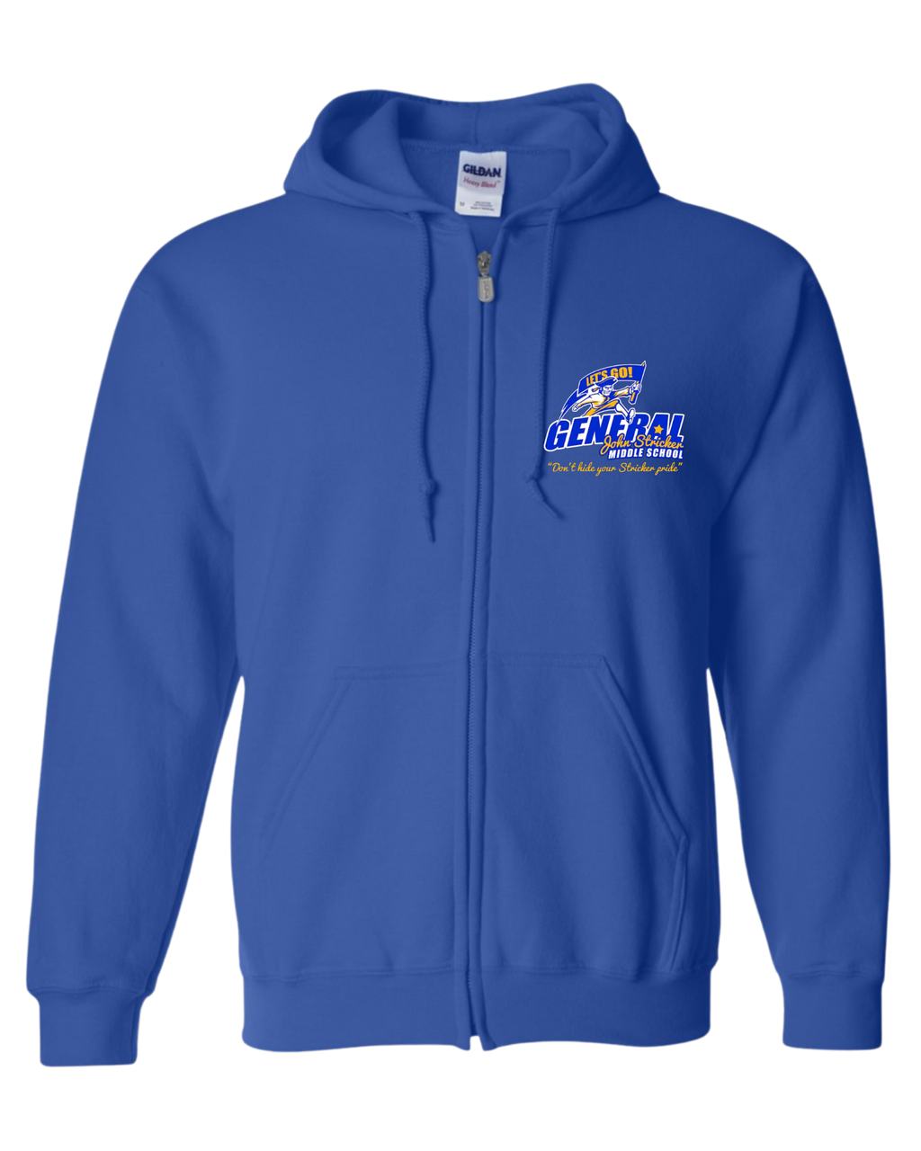 Full Zip-up Hoodie - Mascot