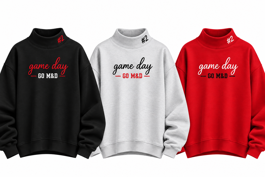 Game Day M&D Mockneck