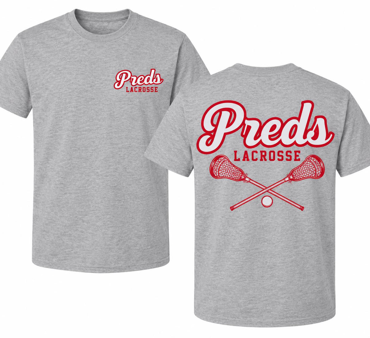 Preds All Red T Shirt