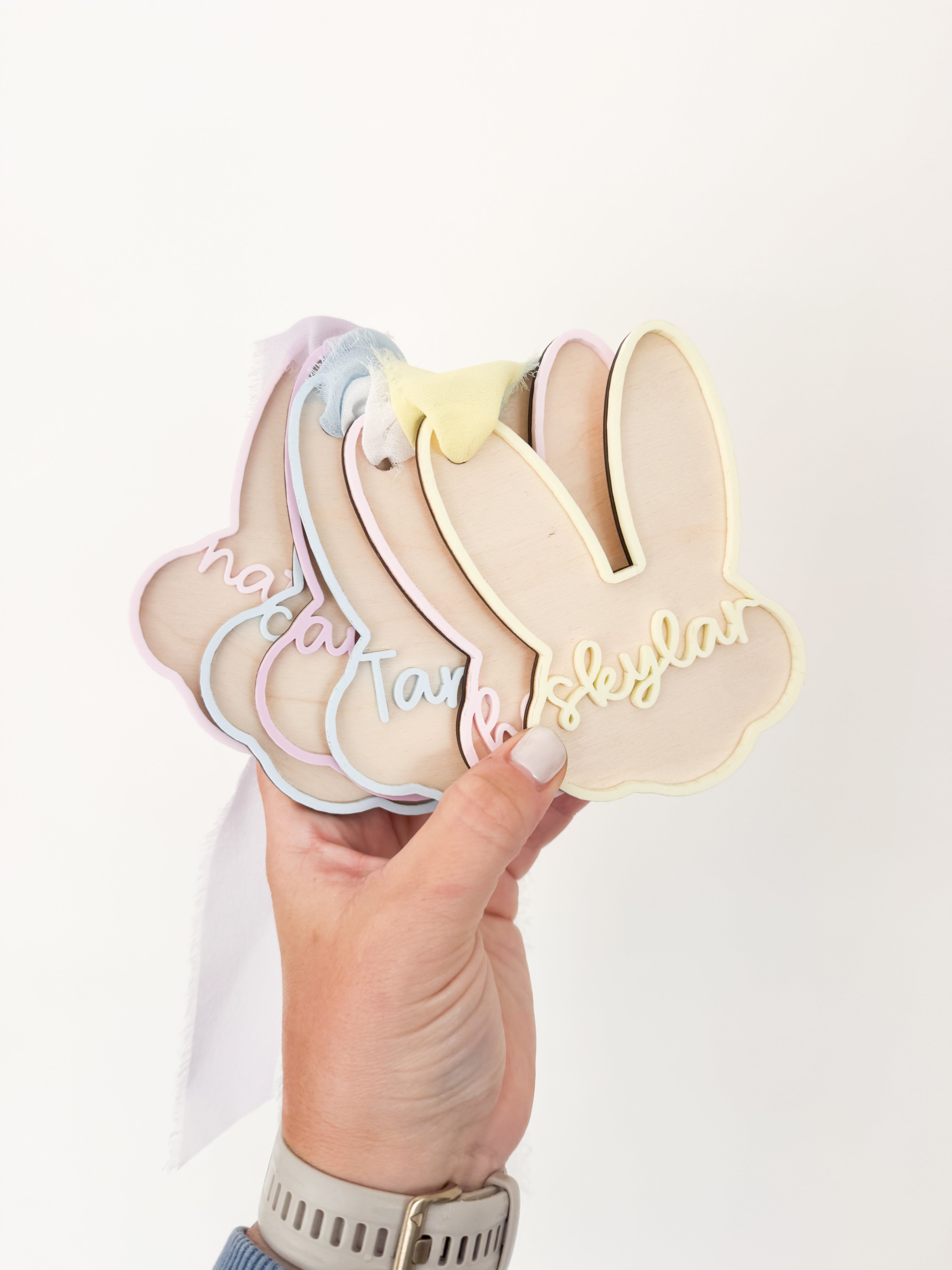 Easter Bunny Basket Tags