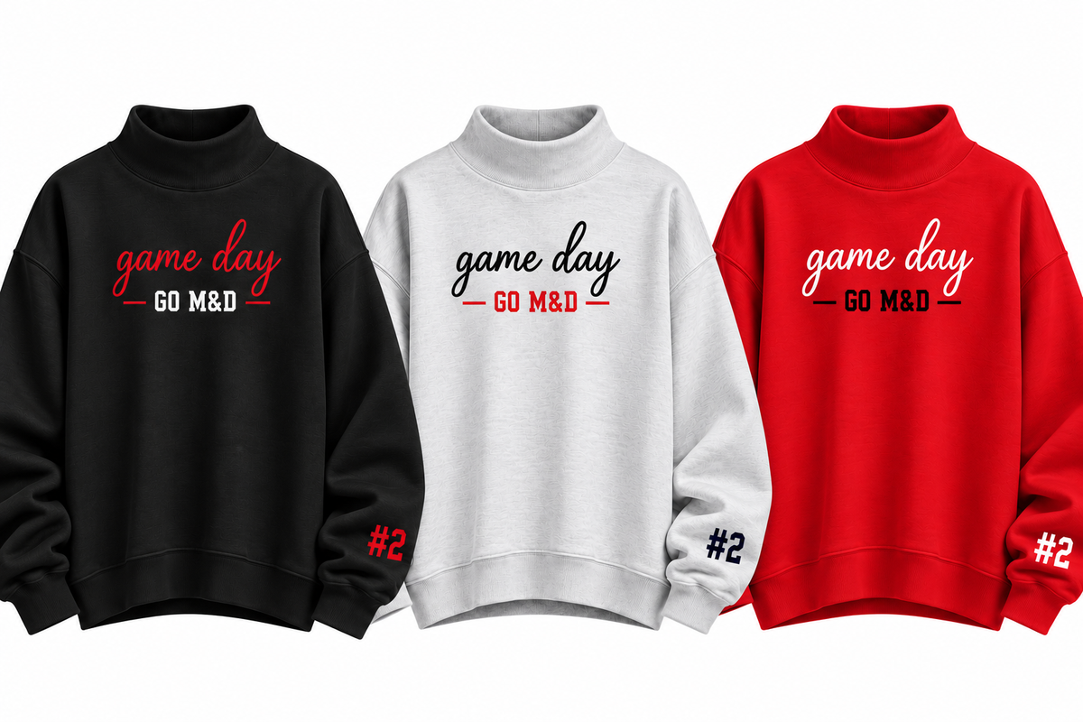 Game Day M&D Mockneck