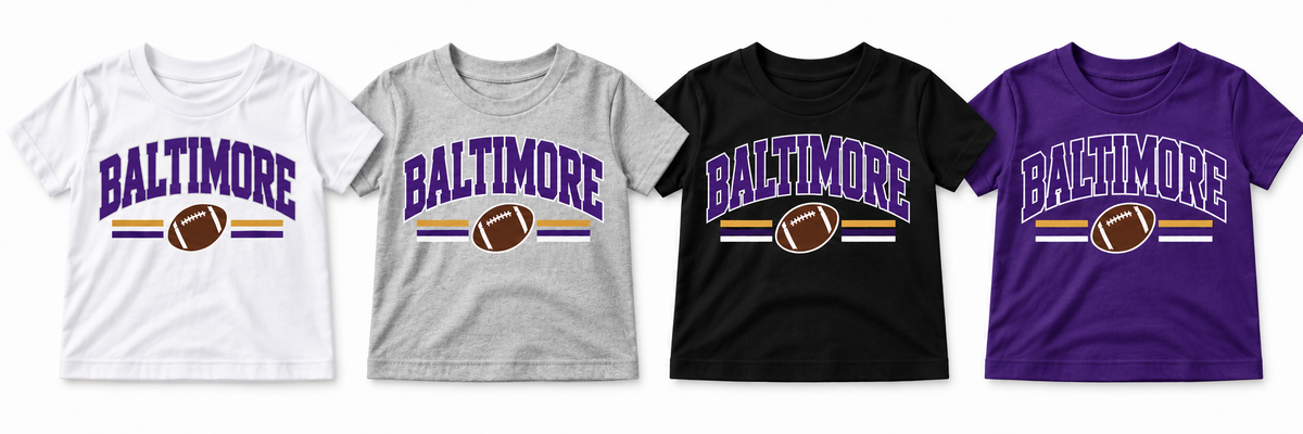 Baltimore Football - Stripe Ball